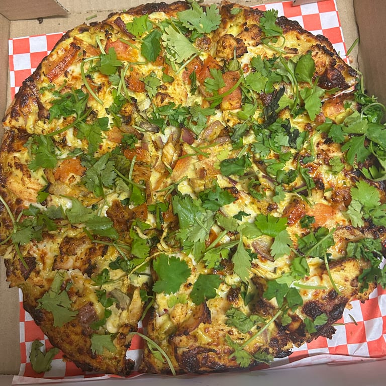 Delicious Curry Pizza Options